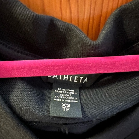 Athleta Retroterry V-Neck Sweatshirt - Picture 2 of 4